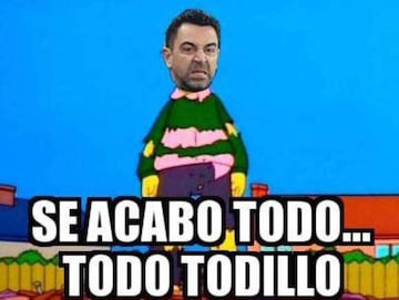 Las redes, sin piedad con la destitución de Xavi