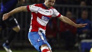 <b>CLAVE. </b>Fran Rico, si no hay sobresaltos, repetirá en el once ante el Espanyol.