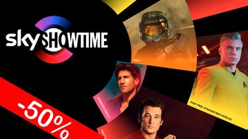 C車mo conseguir SkyShowtime a mitad de precio para siempre