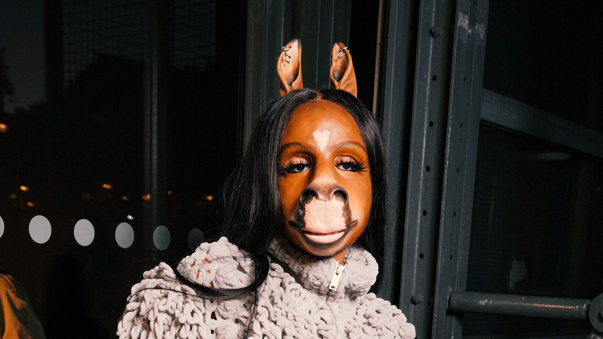 HorsegiirL en el desfile de Stella McCartney de la Semana de la Moda de París Primavera/Verano 2026, el 30 de septiembre de 2025 en París, Francia.