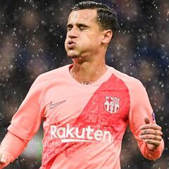 Coutinho se lesiona y será baja contra el Betis