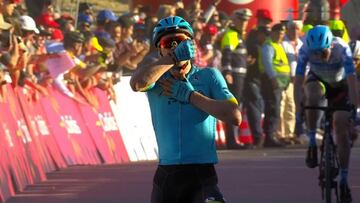 El colombiano Miguel Ángel López se impuso en la cuarta etapa de la Vuelta al Algarve.