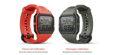 Xiaomi Amazfit Neo, un smartwatch tipo CASIO retro por 39 euros