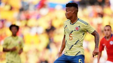 Wilmar Barrios, el que llega a la Selecci&oacute;n Colombia con m&aacute;s minutos pospandemia.