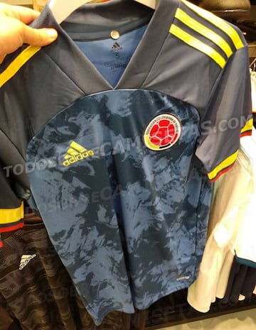 Camiseta alternativa de Selección Colombia para 2020.