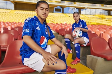 Millonarios estrenará su nueva camiseta ante Nacional en la Florida Cup. Su color es más azul y fue creada con poliéster reciclado.