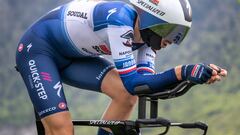 Cerny, primer líder del Tour de Romandía 2023.