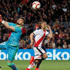 Barcelona 3 - Rayo Vallecano 1: resumen, resultado y goles