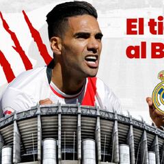 Falcao mira al Bernabéu en busca de un nuevo zarpazo