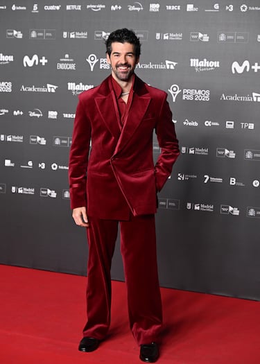 Miguel Ángel Muñoz  posa en la alfombra roja de los Premios Iris 2026 celebrados en Madrid. 
 
 
 