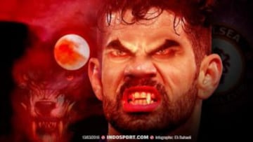 Los memes del mordisco de Diego Costa