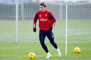 Ignasi Miquel en pleno entrenamiento.