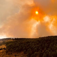 Avanza sin control el incendio declarado en Robledo de Chavela
