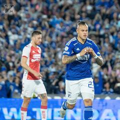 El clásico es azul: Millonarios vence a Santa Fe y es nuevo líder