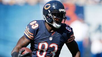 Martellus Bennett llega a los Patriots procedente de los Bears.