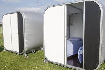 El espectacular camping en Cardiff para los aficionados