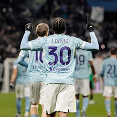 La Juventus festeja finalmente a David