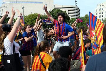 Las mejores imágenes de la final entre Barcelona y Olympique de Lyon