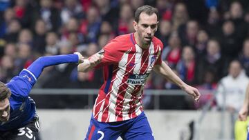 Godín y Cerezo las dos almas del momento dulce del Atlético