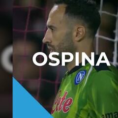 Napoli se despide de Ospina recordando sus mejores atajadas