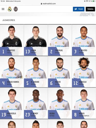 No Sergio Ramos in Real Madrid's official stores