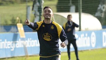 Lucas Pérez ha recuperado el gol y la sonrisa.