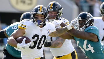 El running back de segundo año no pudo participar en el duelo donde fueron superados por los Raiders y su presencia favorecerá a Roethlisberger en el backfield.
