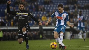 Piatti hace un gol ante el Leganés.