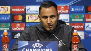 Keylor: "Siempre es bueno tener al mejor del mundo en el campo"