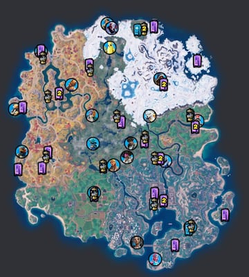 fortnite capitulo 4 temporada 3 tierras salvajes misiones semana 7