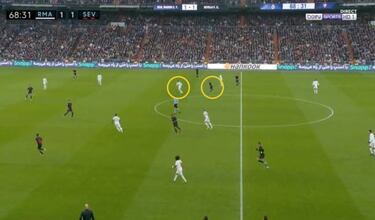 El regalo de Banega a Casemiro y la buena nueva de Jovic