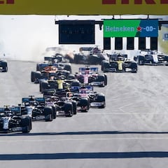 Hamilton sale ileso de una carnicería en Mugello