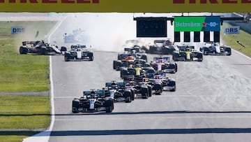 Segunda salida del GP de la Toscana en Mugello.