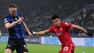 Luis Díaz entró en el segundo tiempo ante el Inter de Milán y ayudó al Liverpool a conseguir la victoria 0-2 con su cambio de ritmo e intensidad