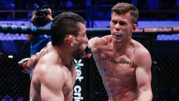 Dani Barez deja KO a Iván Hernández.