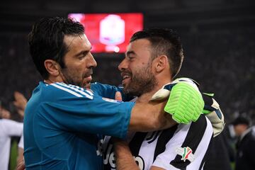 Buffon y Barzagli. 