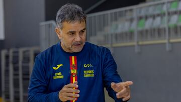 Ambros Martín, seleccionador español.