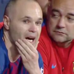 Las lágrimas de Iniesta que emocionan a todo el mundo