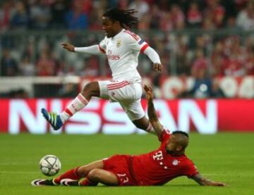 Renato Sanches y Arturo Vidal.