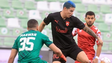 James Rodríguez, volante de Al Rayyan, empieza a tener más protagonismo y a ser figura del equipo qatarí. El colombiano necesita su mejor forma para 2022