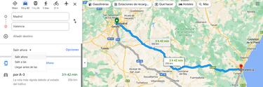 Google Maps te dice la mejor hora para viajar