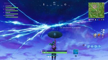 Fortnite Battle Royale: Así ha sido el lanzamiento del cohete