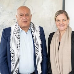 El COI recibe a Jibril Rajoub, presidente del Comité Olímpico Nacional de Palestina