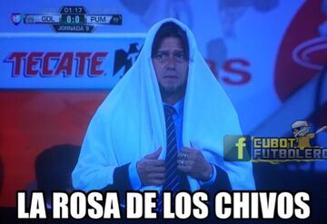 Los 25 mejores memes del empate entre Chivas y Pumas