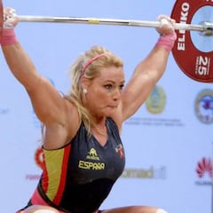 Lydia Valentín, elegida mejor halterófila del mundo en 2017