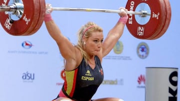 Lydia Valentín, elegida mejor halterófila del mundo en 2017