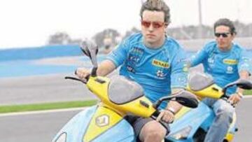 <b>LA LEY DEL MÁS FUERTE. </b>Correcto en las formas, la implacable regularidad del bicampeón del mundo acaba por desesperar a pilotos respetados como Fisichella.