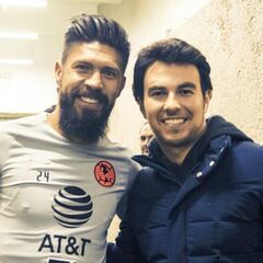 Sergio ‘Checo’ Pérez, presente en CU para alentar al América