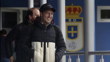 Santi Cazorla no pierde su sonrisa.