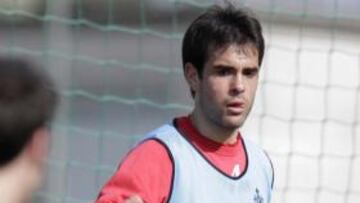 <b>EN PLENA FORMA. </b>Borja Oubiña aguantó en Granada los noventa minutos sin problemas físicos.